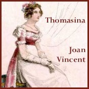 Regency book cover for Thomasina